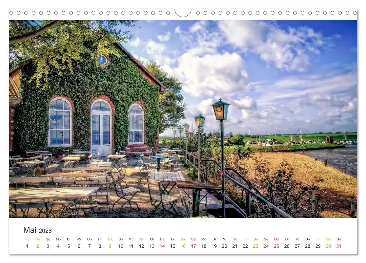 Bild: 9783457254486 | Dangast - Wellen, Wind und Hafenzauber (Wandkalender 2026 DIN A3...