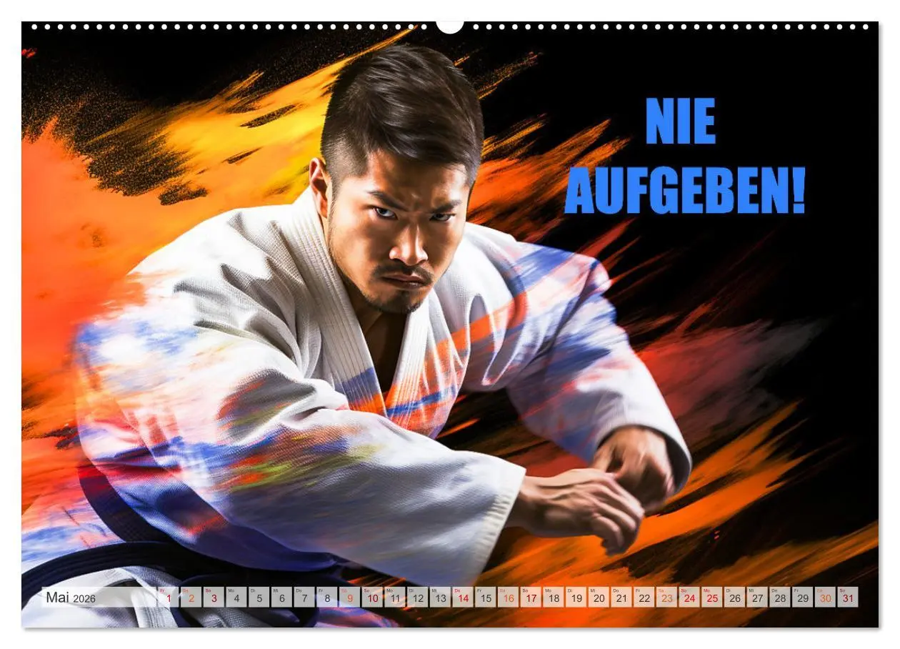 Bild: 9783457494486 | Judo und Motivation (hochwertiger Premium Wandkalender 2026 DIN A2...