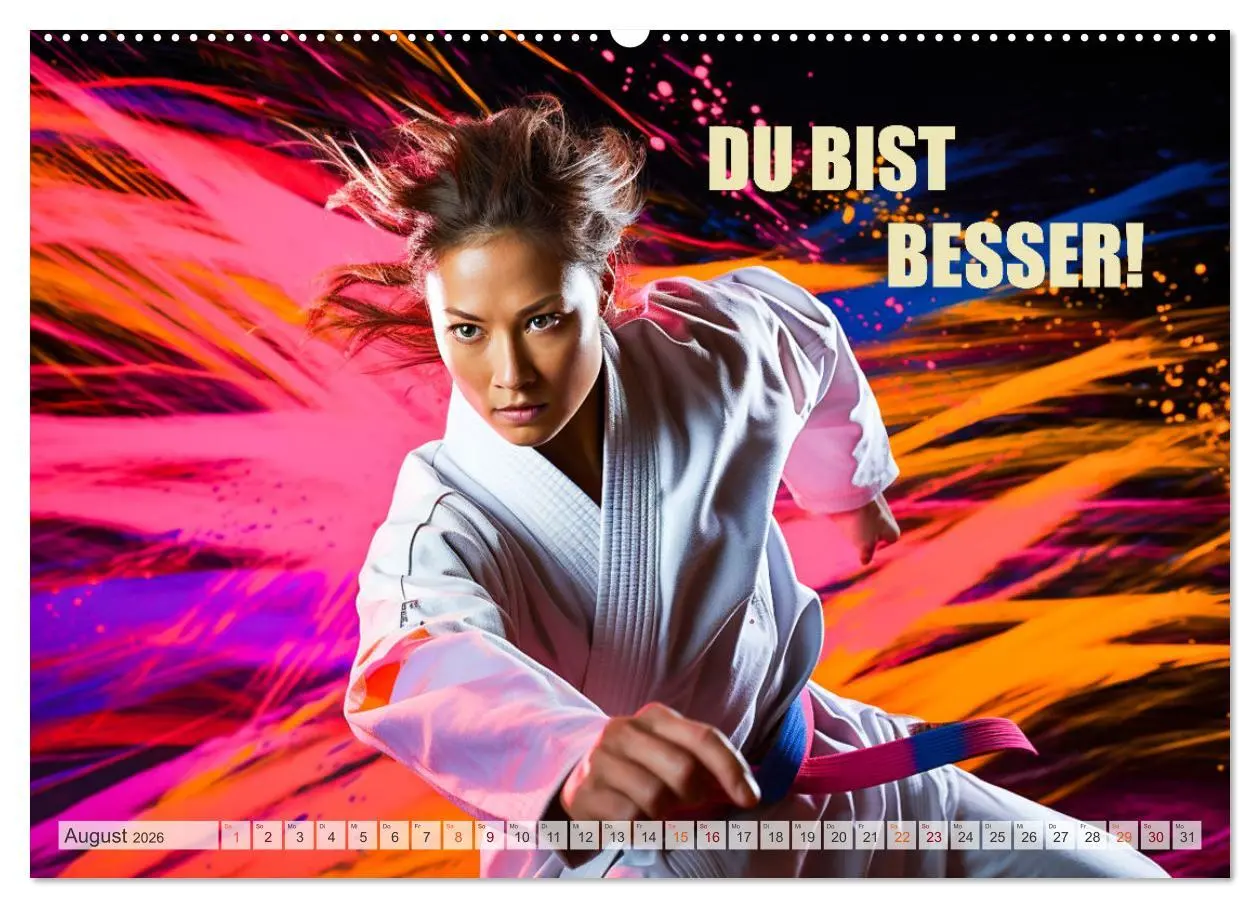 Bild: 9783457494486 | Judo und Motivation (hochwertiger Premium Wandkalender 2026 DIN A2...
