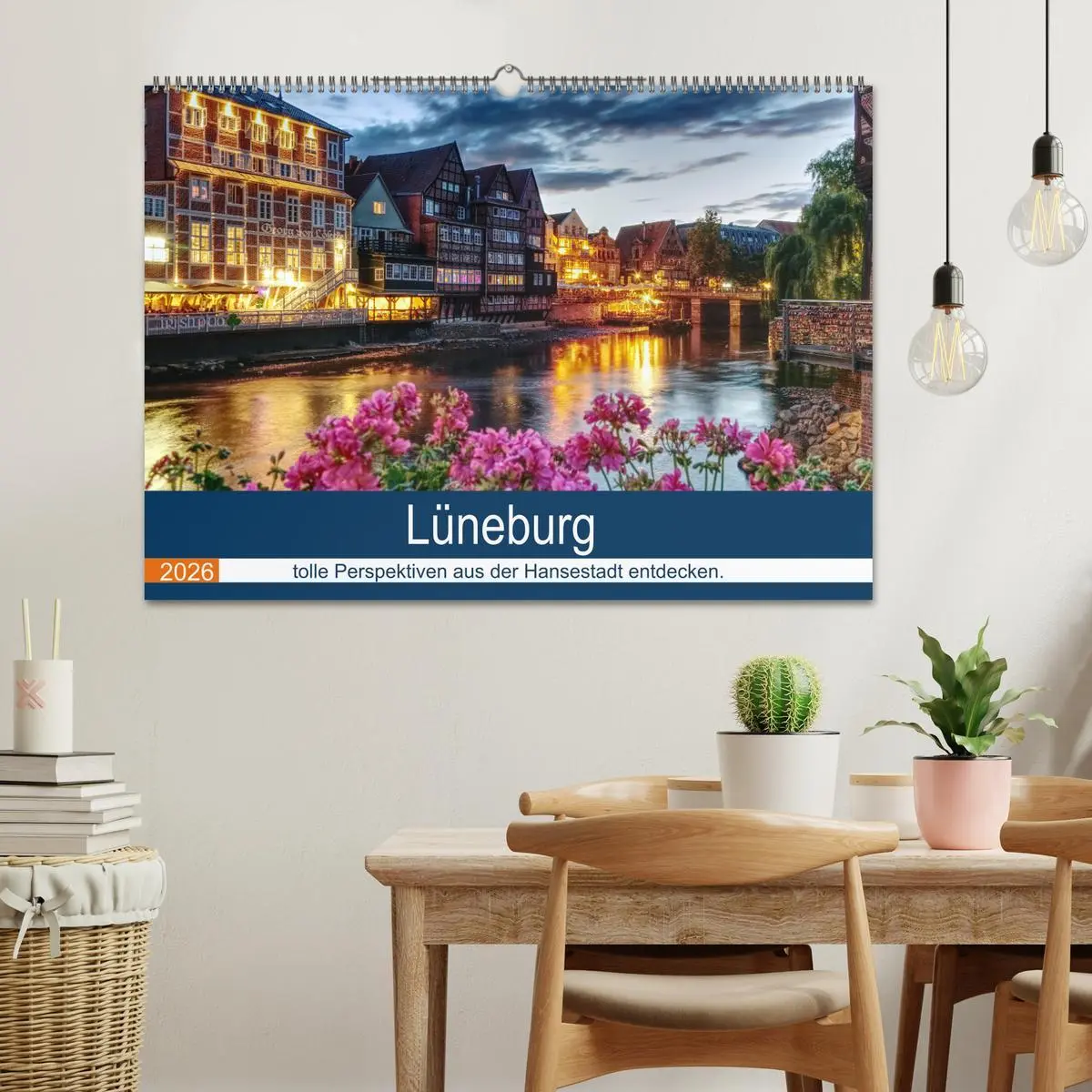 Bild: 9783457634486 | Lüneburg (Wandkalender 2026 DIN A2 quer), CALVENDO Monatskalender
