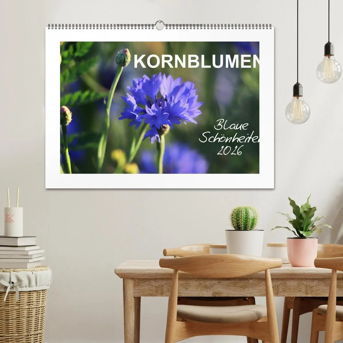 Bild: 9783457874486 | Kornblumen - Blaue Schönheiten (Wandkalender 2026 DIN A2 quer),...