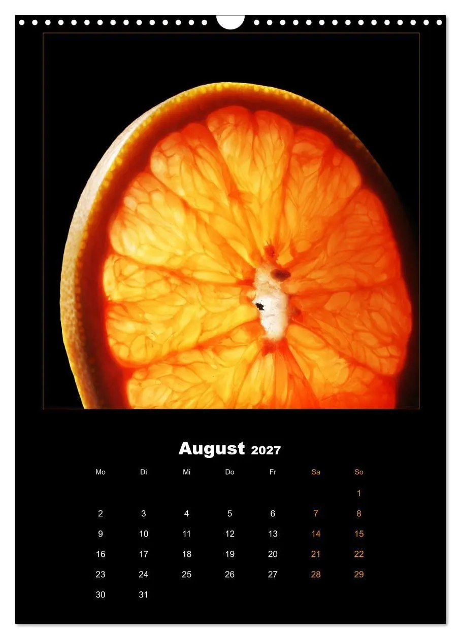 Bild: 9783569504486 | Vegan Food Kalender - Obst und Gemüse auf Schwarz (Wandkalender...