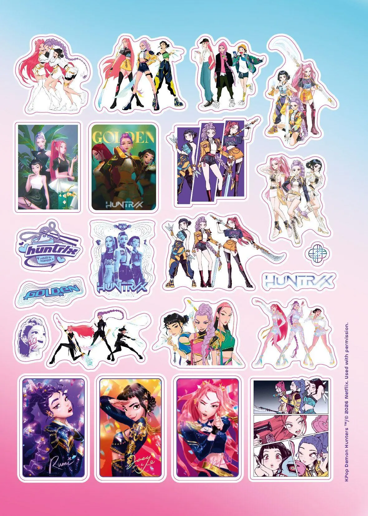 Bild: 9783570184486 | KPop Demon Hunters - Offizielles Stickerbuch | C. W. | Buch | 32 S.