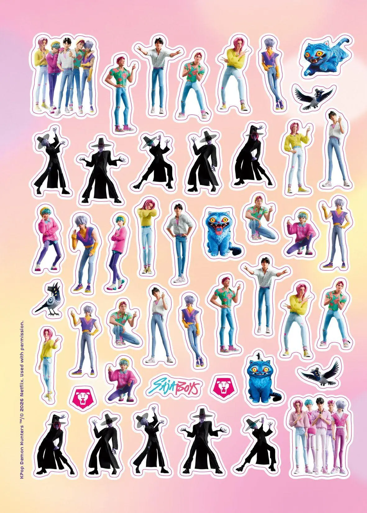 Bild: 9783570184486 | KPop Demon Hunters - Offizielles Stickerbuch | C. W. | Buch | 32 S.