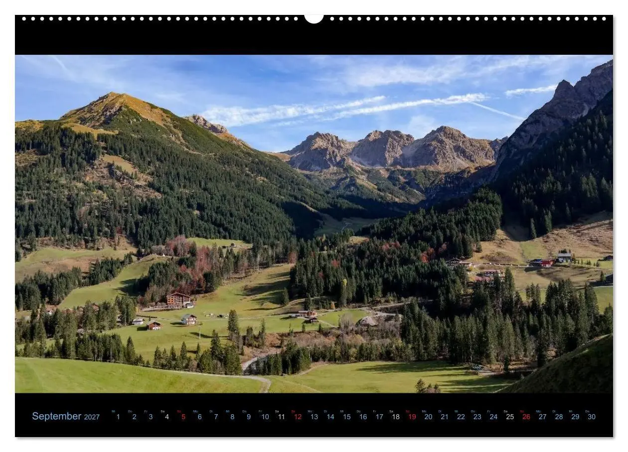 Bild: 9783594014486 | Region Oberstdorf - Kleinwalsertal und Nebelhorn (Wandkalender 2027...