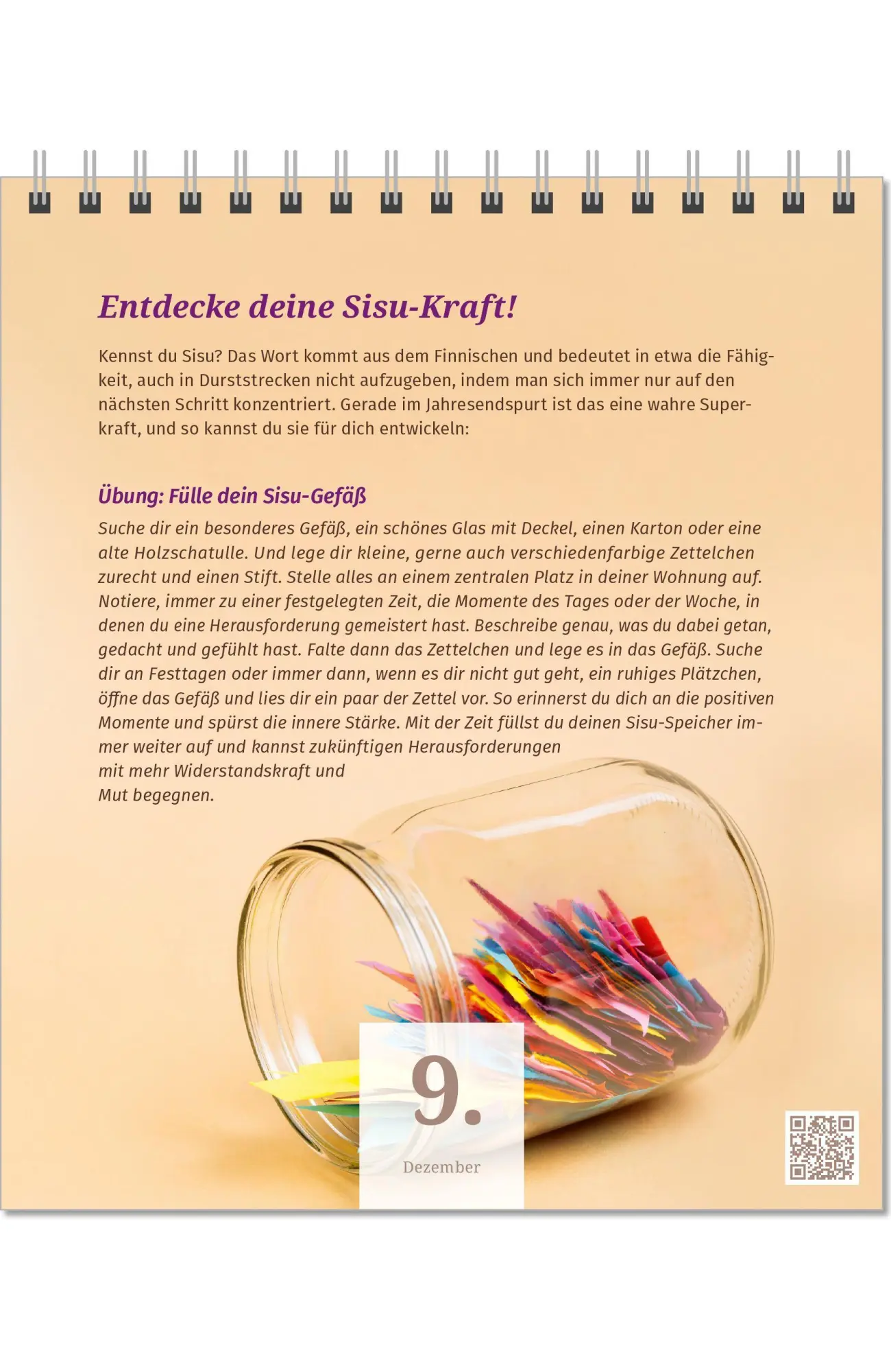 Bild: 9783910294486 | Der PAL Lebensfreude-Adventskalender 2026 - 24 Impulse für mehr...