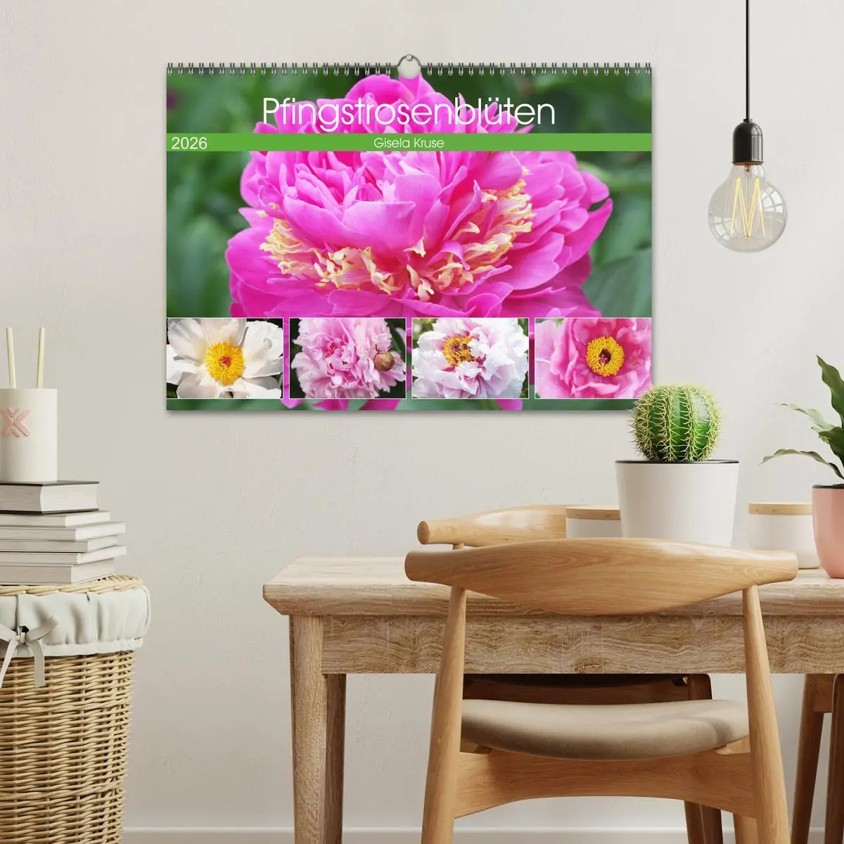 Bild: 9783457794586 | Pfingstrosenblüten (Wandkalender 2026 DIN A3 quer), CALVENDO...