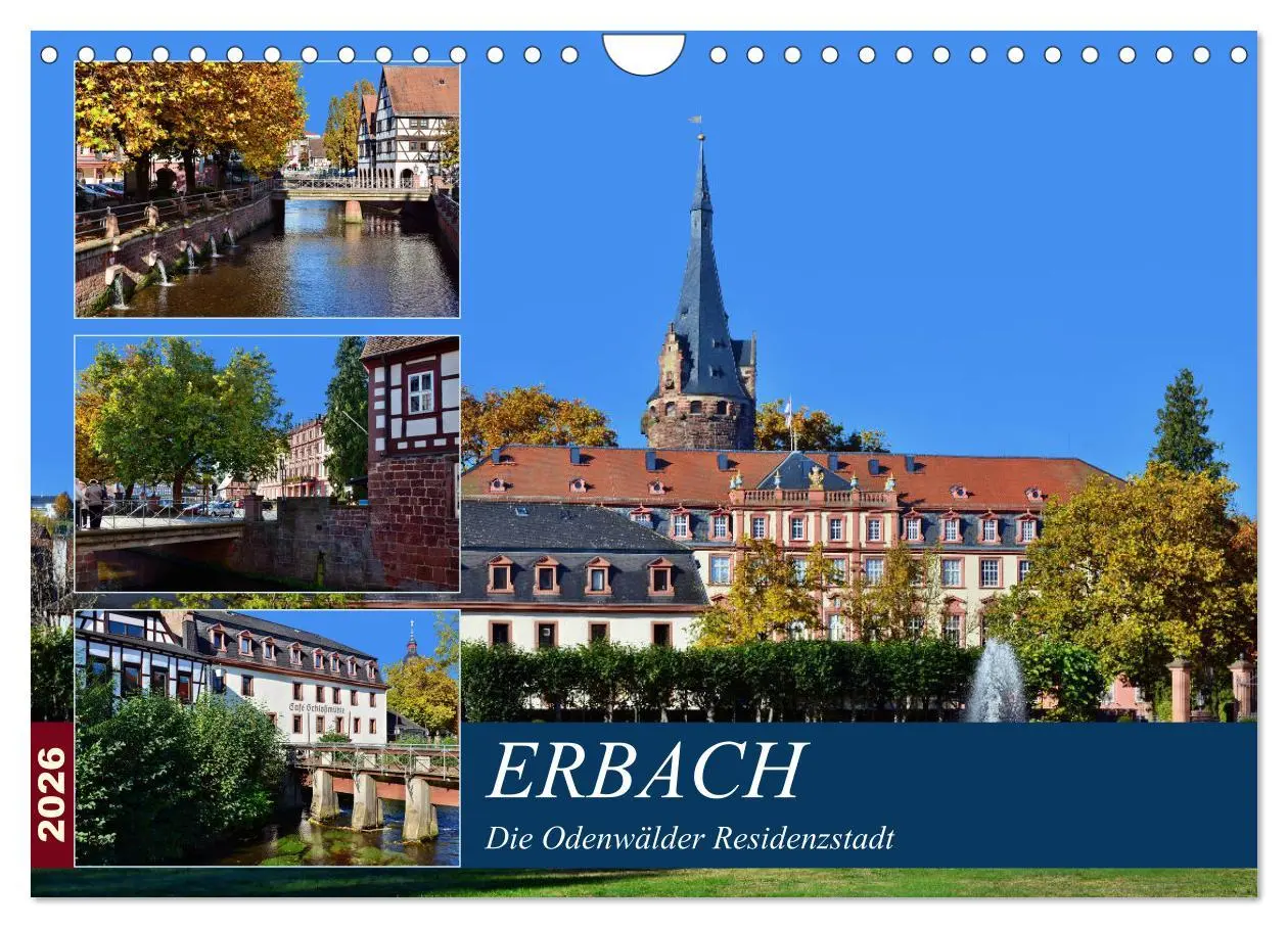 Cover: 9783457864586 | Erbach - Die Odenwälder Residenzstadt (Wandkalender 2026 DIN A4...