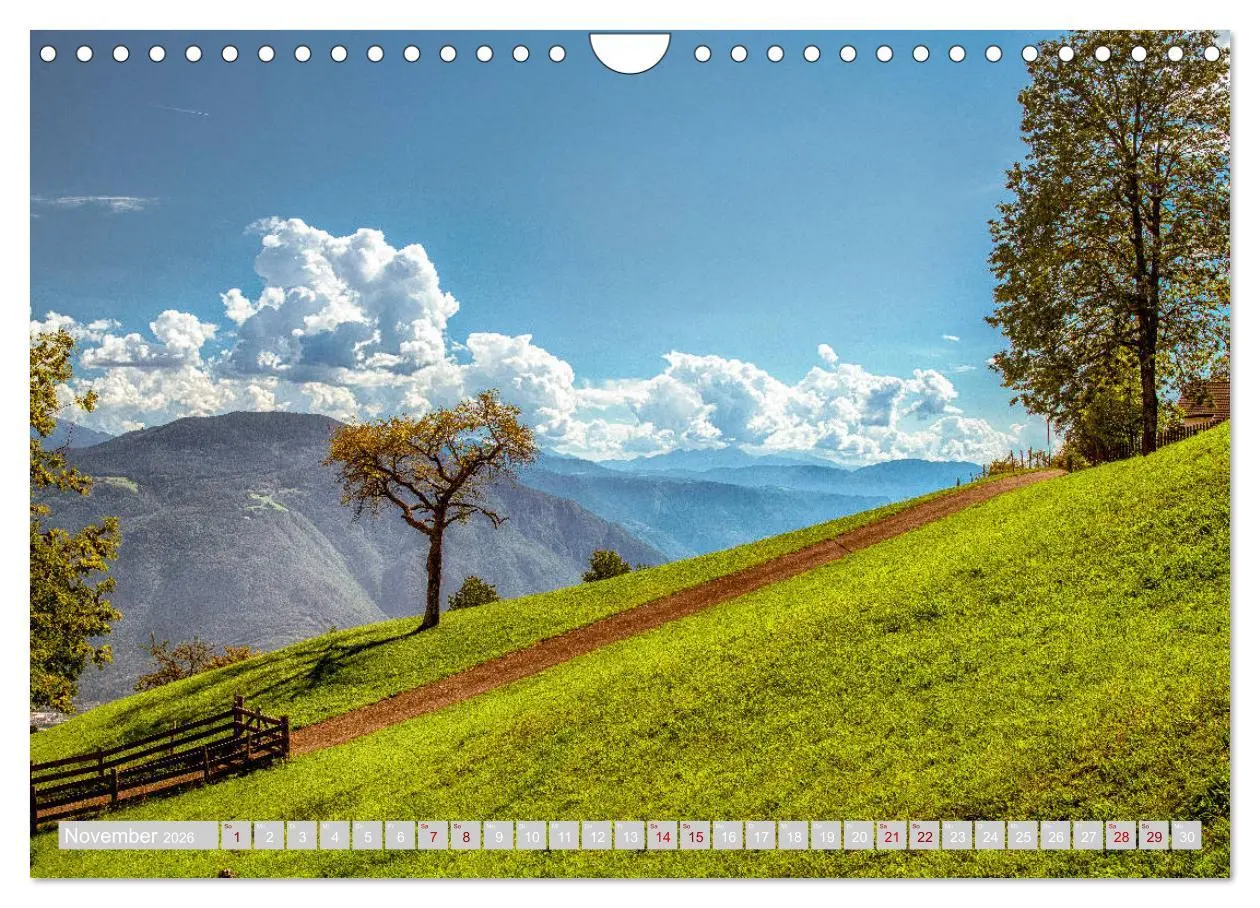 Bild: 9783457934586 | Sommer - Sonne - Schenna (Wandkalender 2026 DIN A4 quer), CALVENDO...