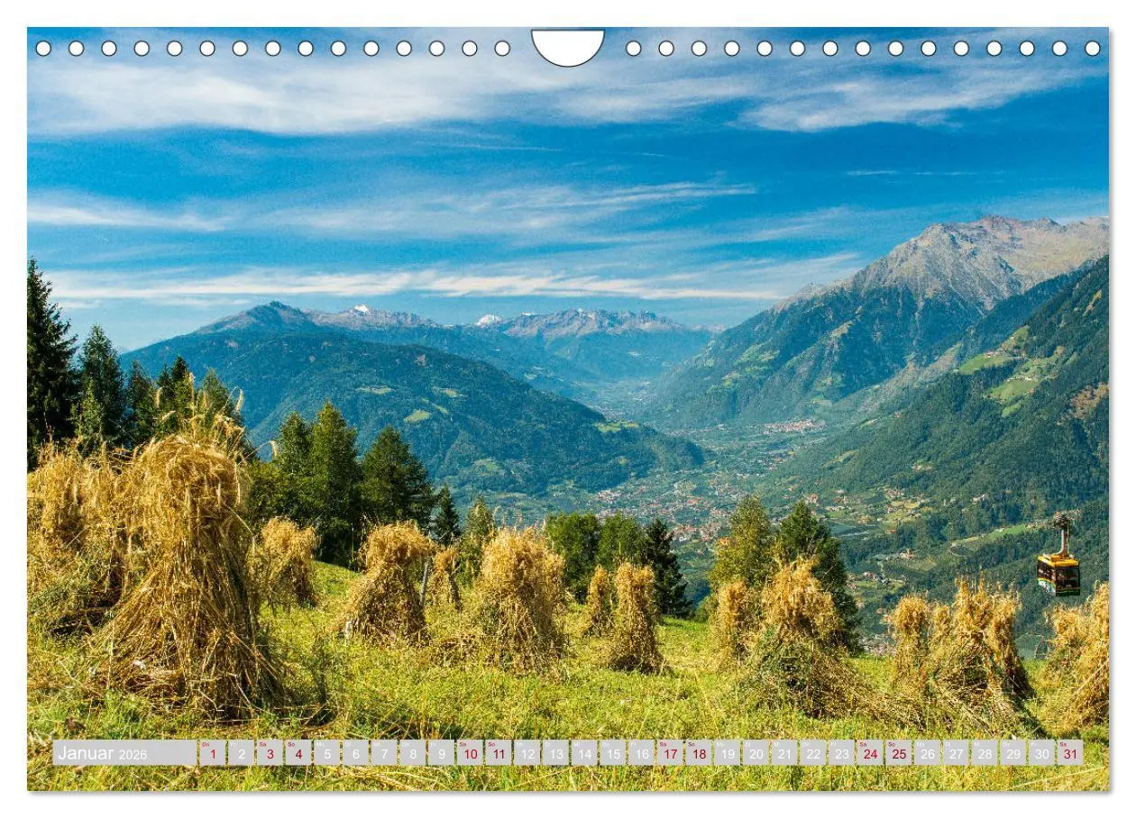 Bild: 9783457934586 | Sommer - Sonne - Schenna (Wandkalender 2026 DIN A4 quer), CALVENDO...
