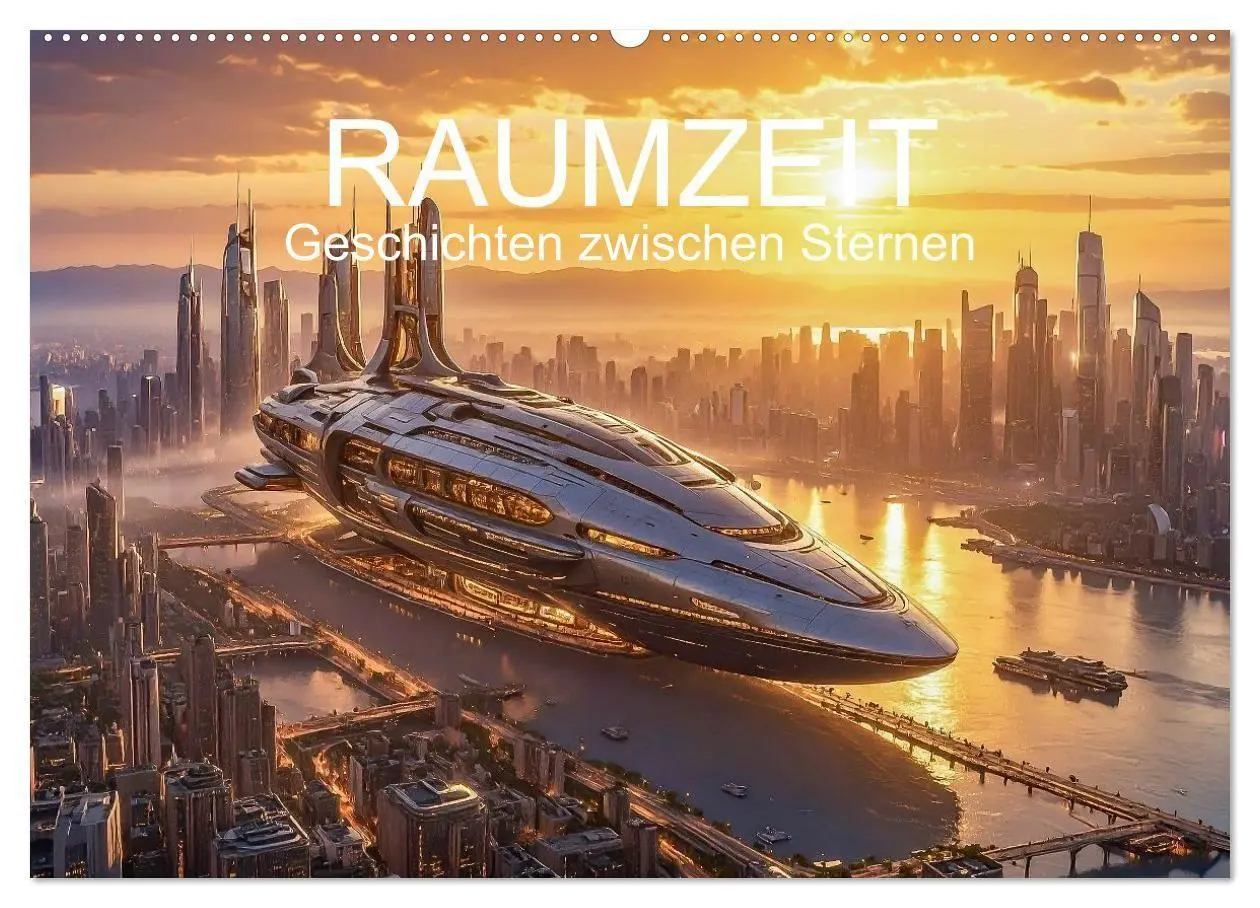 Cover: 9783516714586 | Raumzeit. Geschichten zwischen Sternen (Wandkalender 2026 DIN A2...