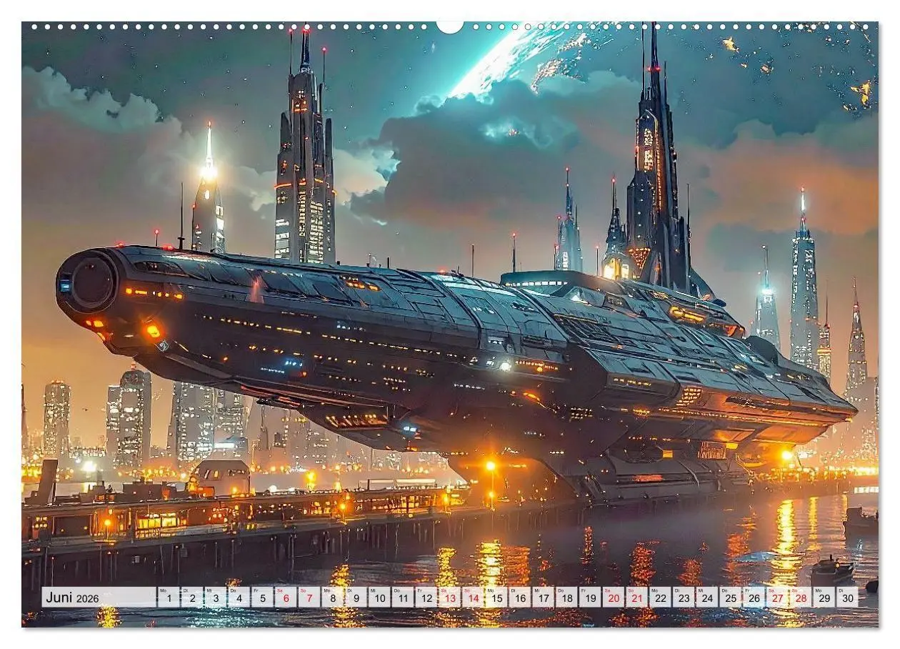 Bild: 9783516714586 | Raumzeit. Geschichten zwischen Sternen (Wandkalender 2026 DIN A2...