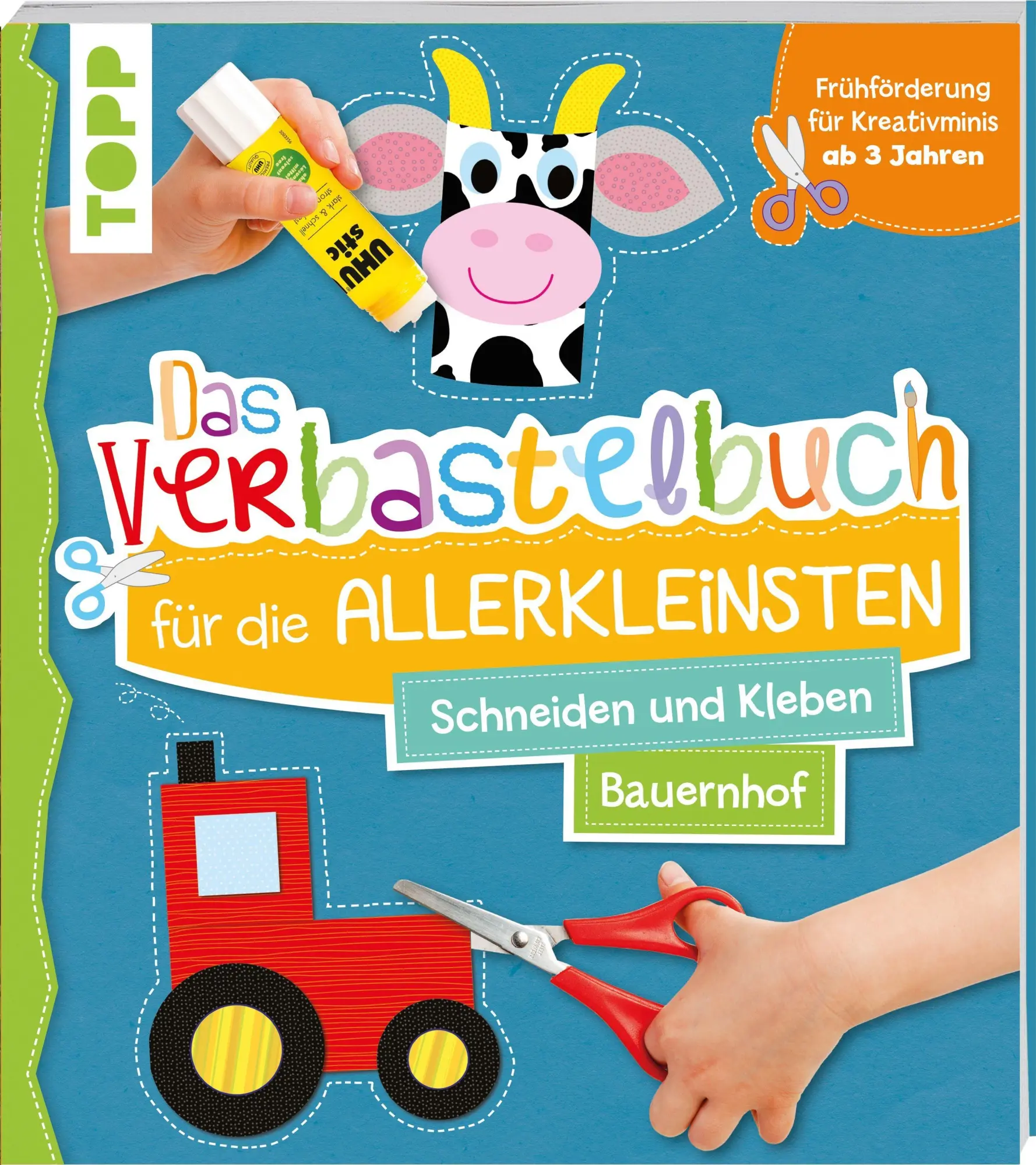 Cover: 9783772444586 | Das Verbastelbuch für die Allerkleinsten Schneiden und Kleben...