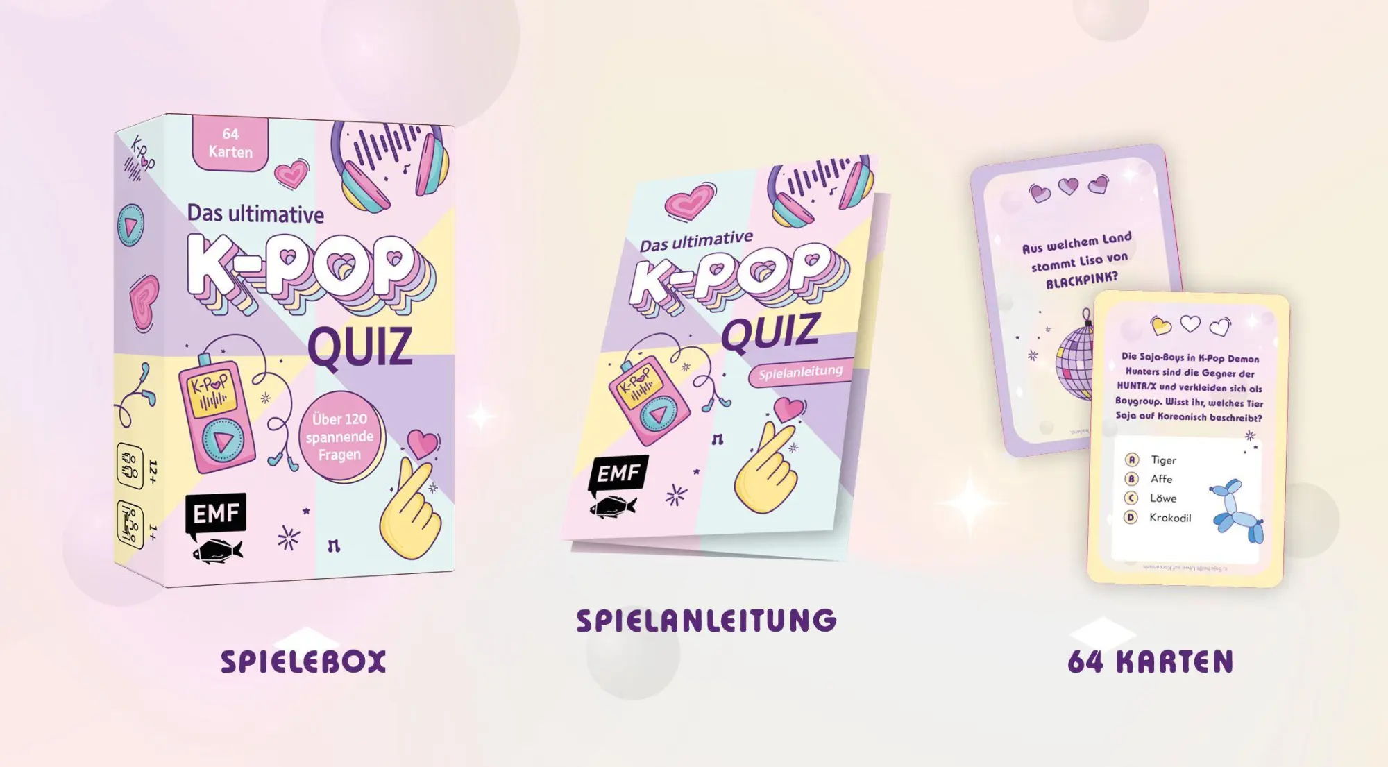 Bild: 4260478344686 | Kartenspiel: Das ultimative K-Pop-Quiz | Ruby E. Haas | Spiel | 64 S.