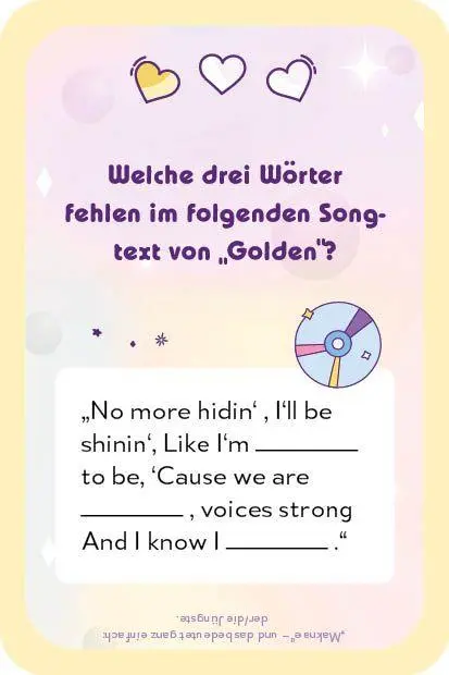 Bild: 4260478344686 | Kartenspiel: Das ultimative K-Pop-Quiz | Ruby E. Haas | Spiel | 64 S.