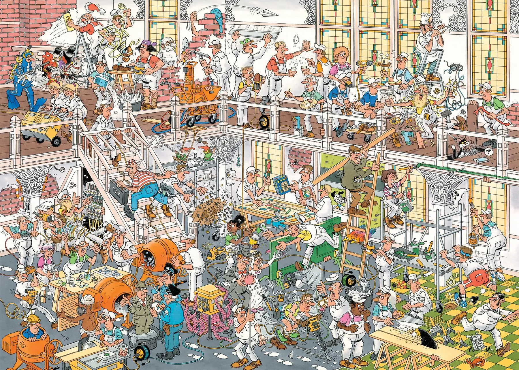 Bild: 8721017604686 | Jan van Haasteren - Das Renovierungsprojekt &amp; Der Baumarkt (2x1000...