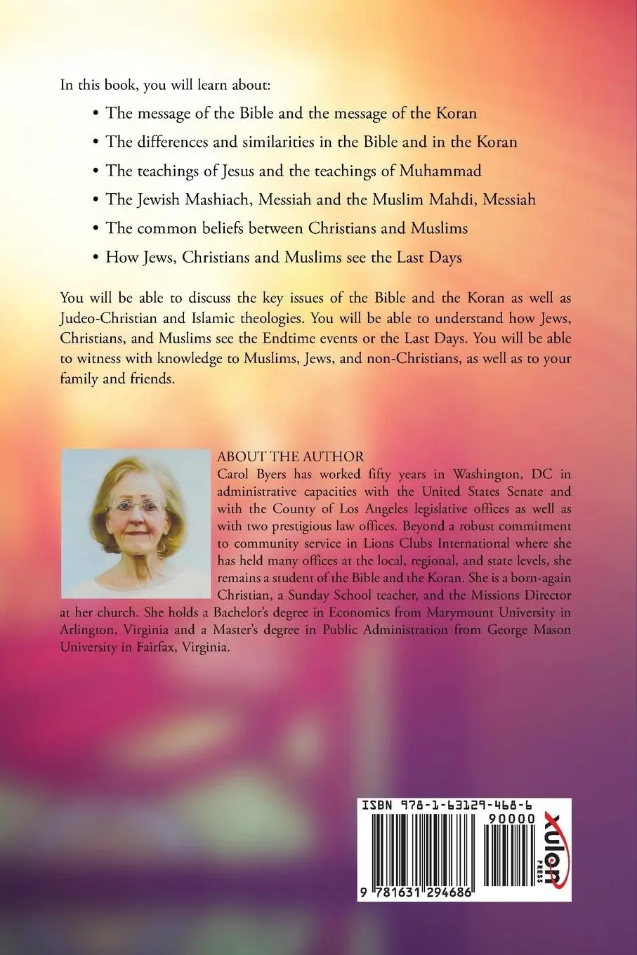 Rückseite: 9781631294686 | What Is Truth?: The Bible vs. the Koran | Carol Byers | Taschenbuch