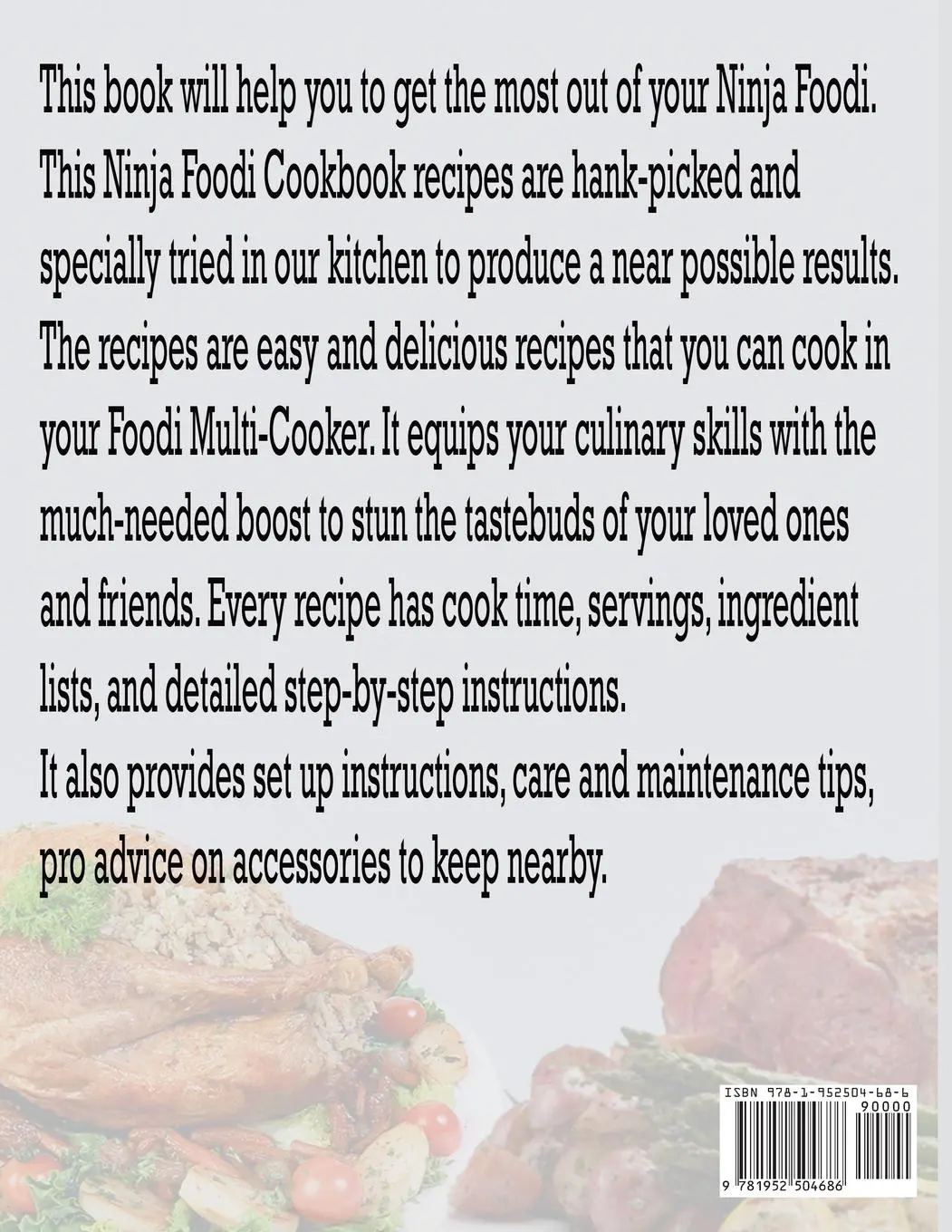 Rückseite: 9781952504686 | Ninja Foodi Cookbook | Michael Francis | Taschenbuch | Englisch | 2020