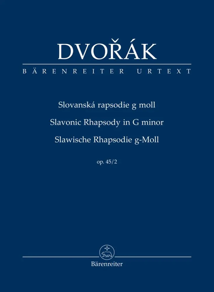 Cover: 9790260104686 | Slawische Rhapsodie g-Moll op. 45/2 | Antonín Dvorák | Taschenbuch