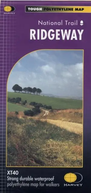 Cover: 9781851374786 | Ridgeway | Harvey Map Services Ltd. | (Land-)Karte | Trail Map XT40
