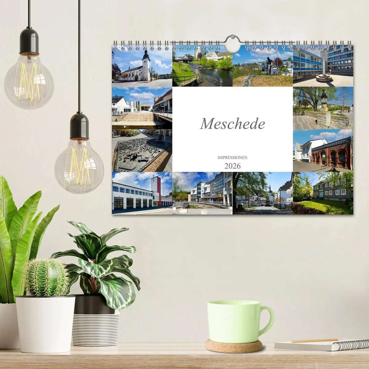 Bild: 9783457604786 | Meschede Impressionen (Wandkalender 2026 DIN A4 quer), CALVENDO...
