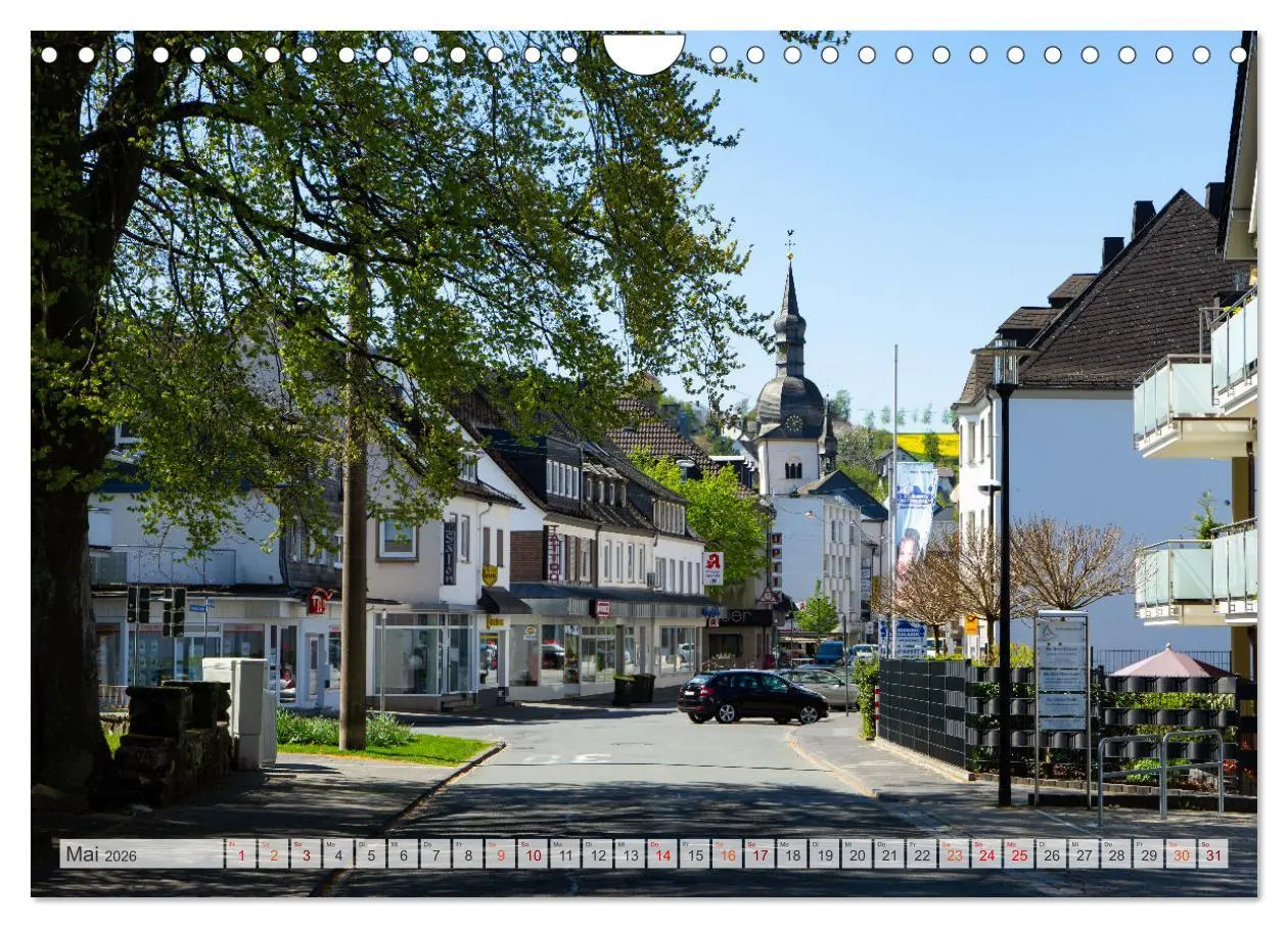 Bild: 9783457604786 | Meschede Impressionen (Wandkalender 2026 DIN A4 quer), CALVENDO...