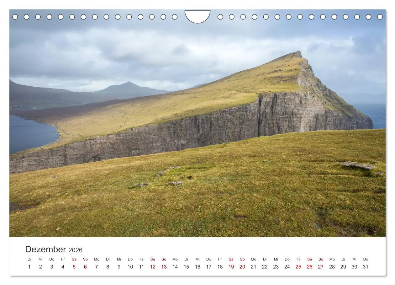 Bild: 9783457774786 | Zauber der Färöer Inseln (Wandkalender 2026 DIN A4 quer), CALVENDO...