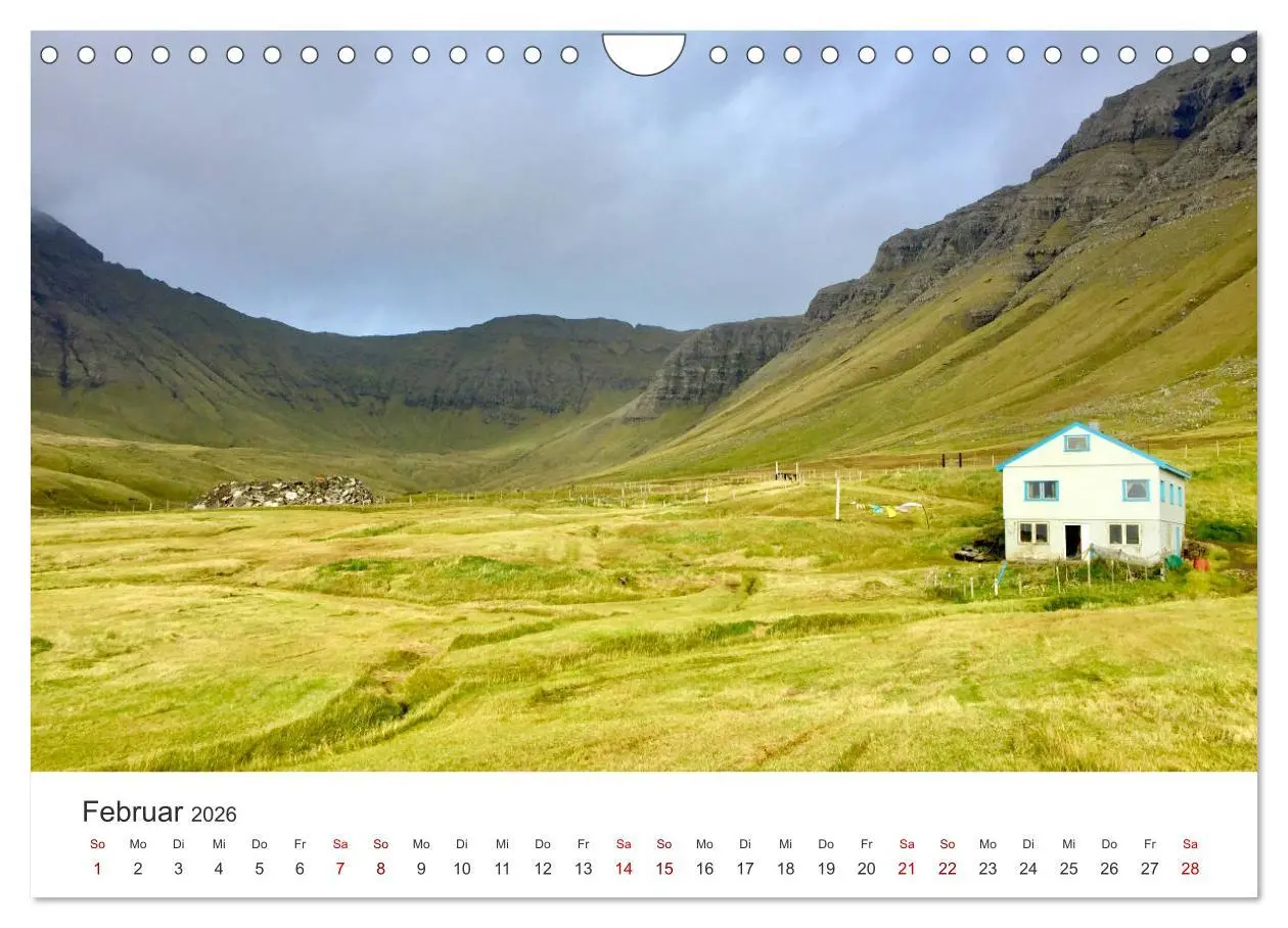 Bild: 9783457774786 | Zauber der Färöer Inseln (Wandkalender 2026 DIN A4 quer), CALVENDO...