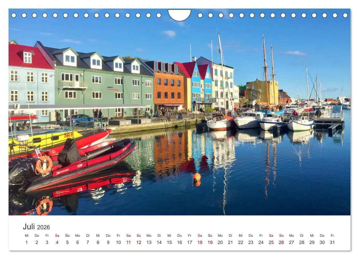 Bild: 9783457774786 | Zauber der Färöer Inseln (Wandkalender 2026 DIN A4 quer), CALVENDO...