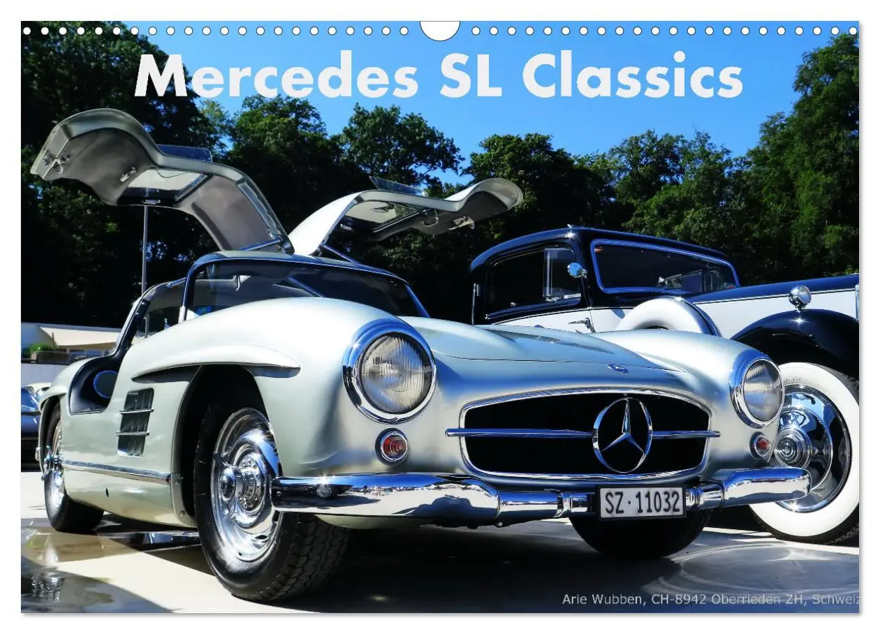 Cover: 9783457914786 | Mercedes SL Classics (Wandkalender 2026 DIN A3 quer), CALVENDO...