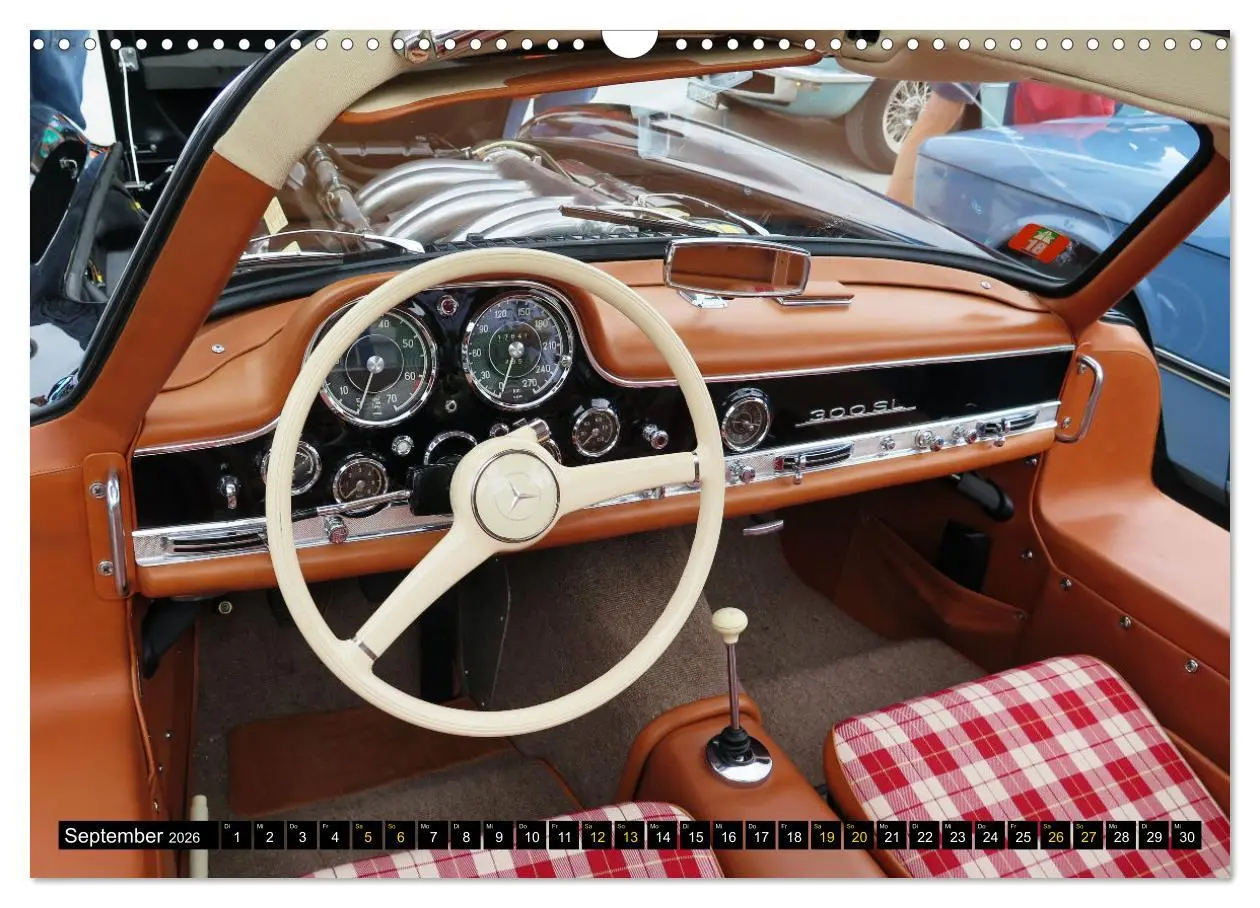 Bild: 9783457914786 | Mercedes SL Classics (Wandkalender 2026 DIN A3 quer), CALVENDO...