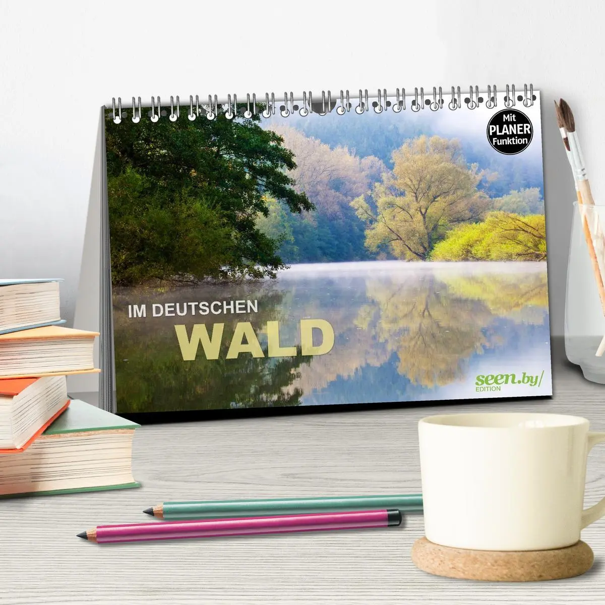 Bild: 9783516004786 | Im Deutschen Wald 2026 - ein Notizkalender (Tischkalender 2026 DIN...