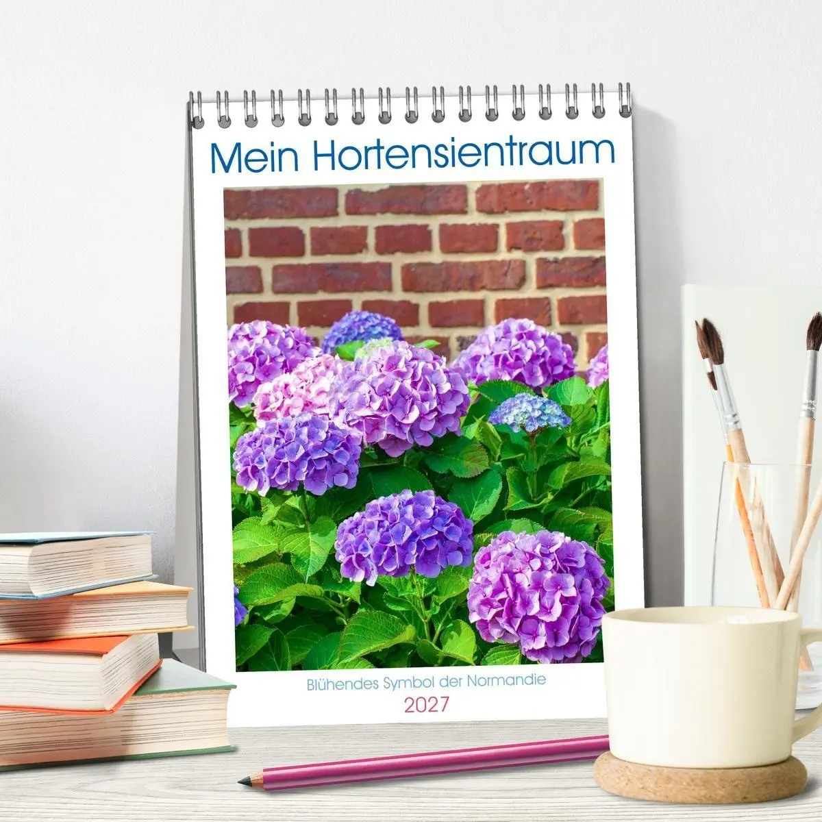 Bild: 9783516794786 | Mein Hortensientraum (Tischkalender 2027 DIN A5 hoch), CALVENDO...