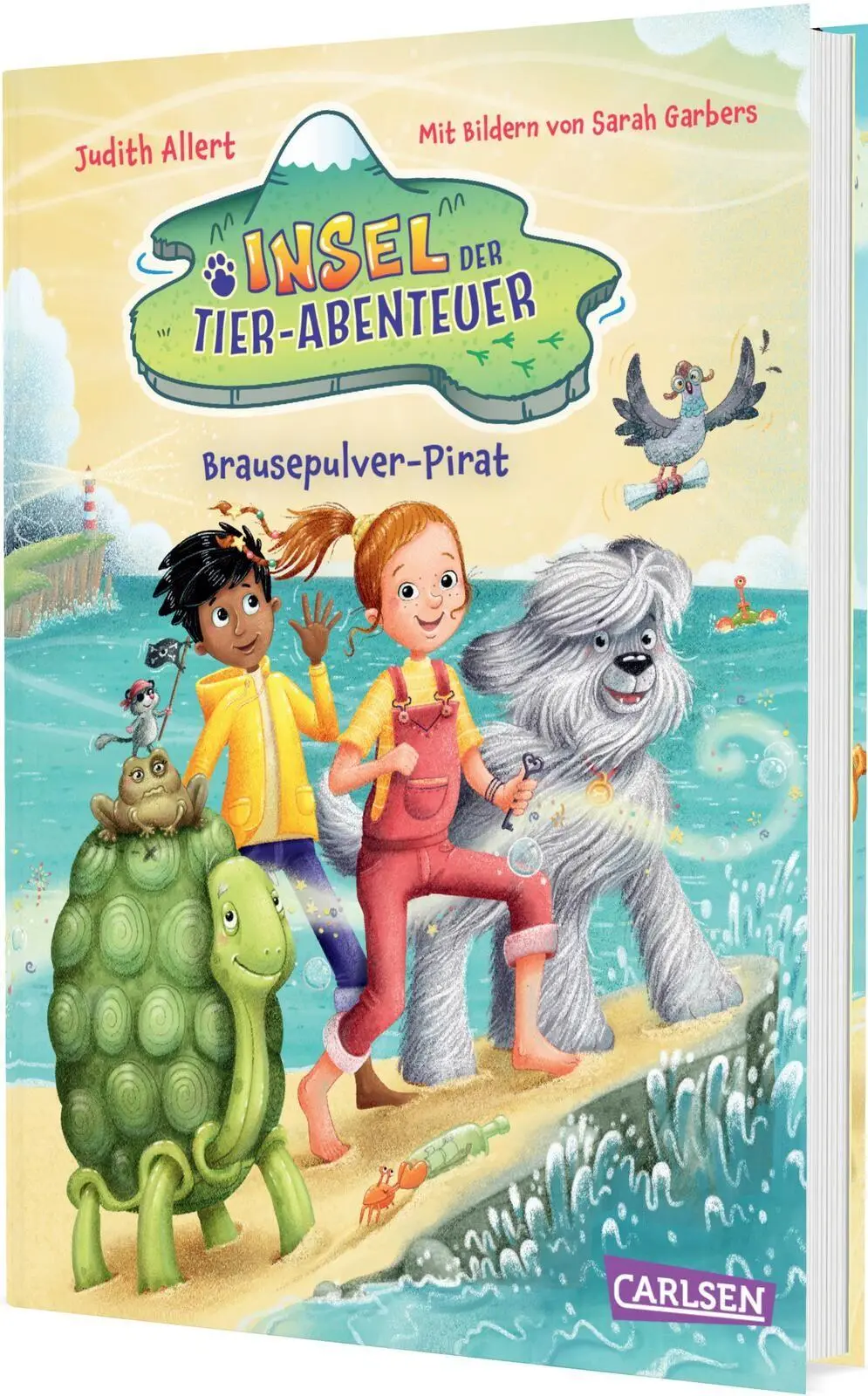 Cover: 9783551654786 | Insel der Tier-Abenteuer 3: Brausepulver-Pirat | Judith Allert | Buch