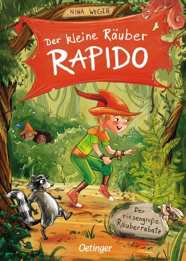 Cover: 9783789114786 | Der kleine Räuber Rapido 1. Der riesengroße Räuberrabatz | Weger