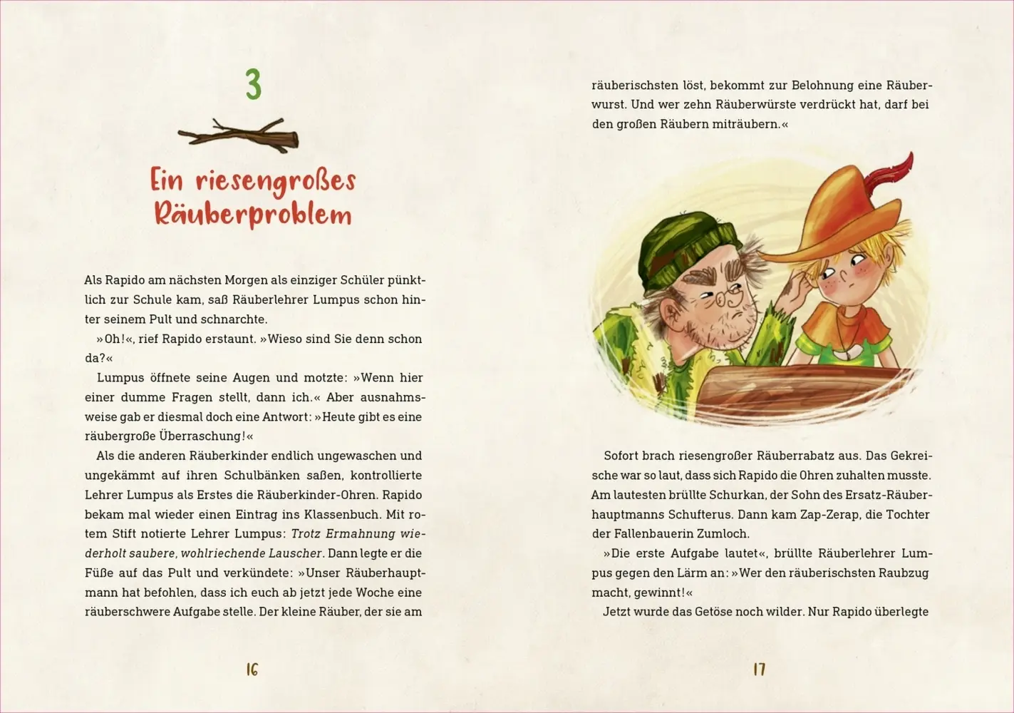 Bild: 9783789114786 | Der kleine Räuber Rapido 1. Der riesengroße Räuberrabatz | Weger