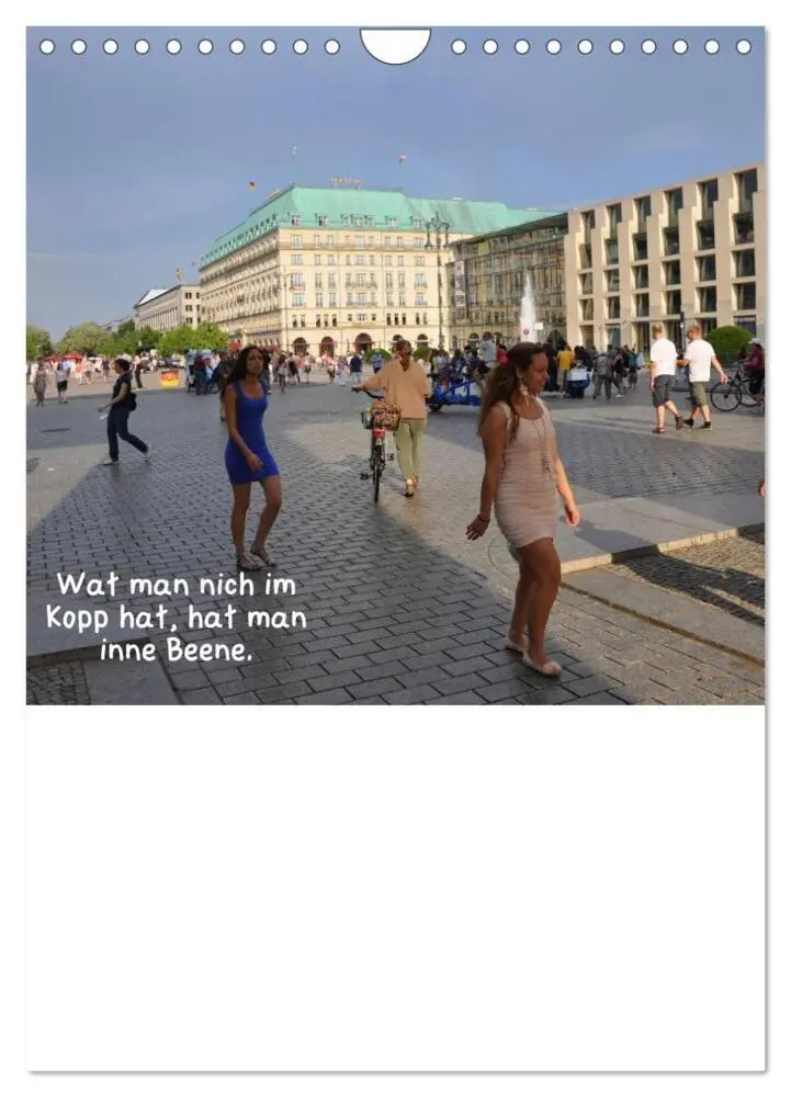 Bild: 9783457074886 | Berliner Straßenfoto Kalender 2025 (Wandkalender 2025 DIN A4 hoch),...