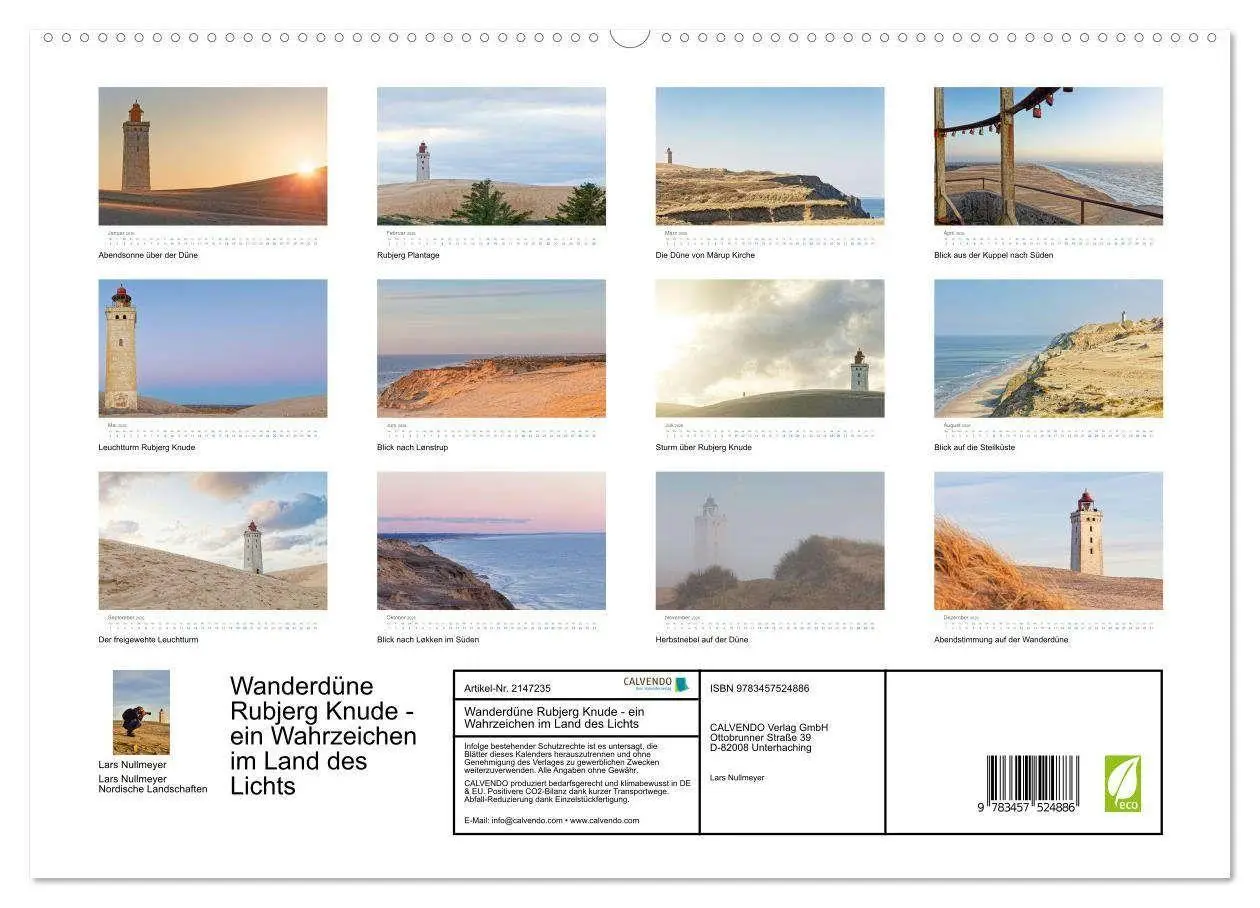 Bild: 9783457524886 | Wanderdüne Rubjerg Knude - ein Wahrzeichen im Land des Lichts...