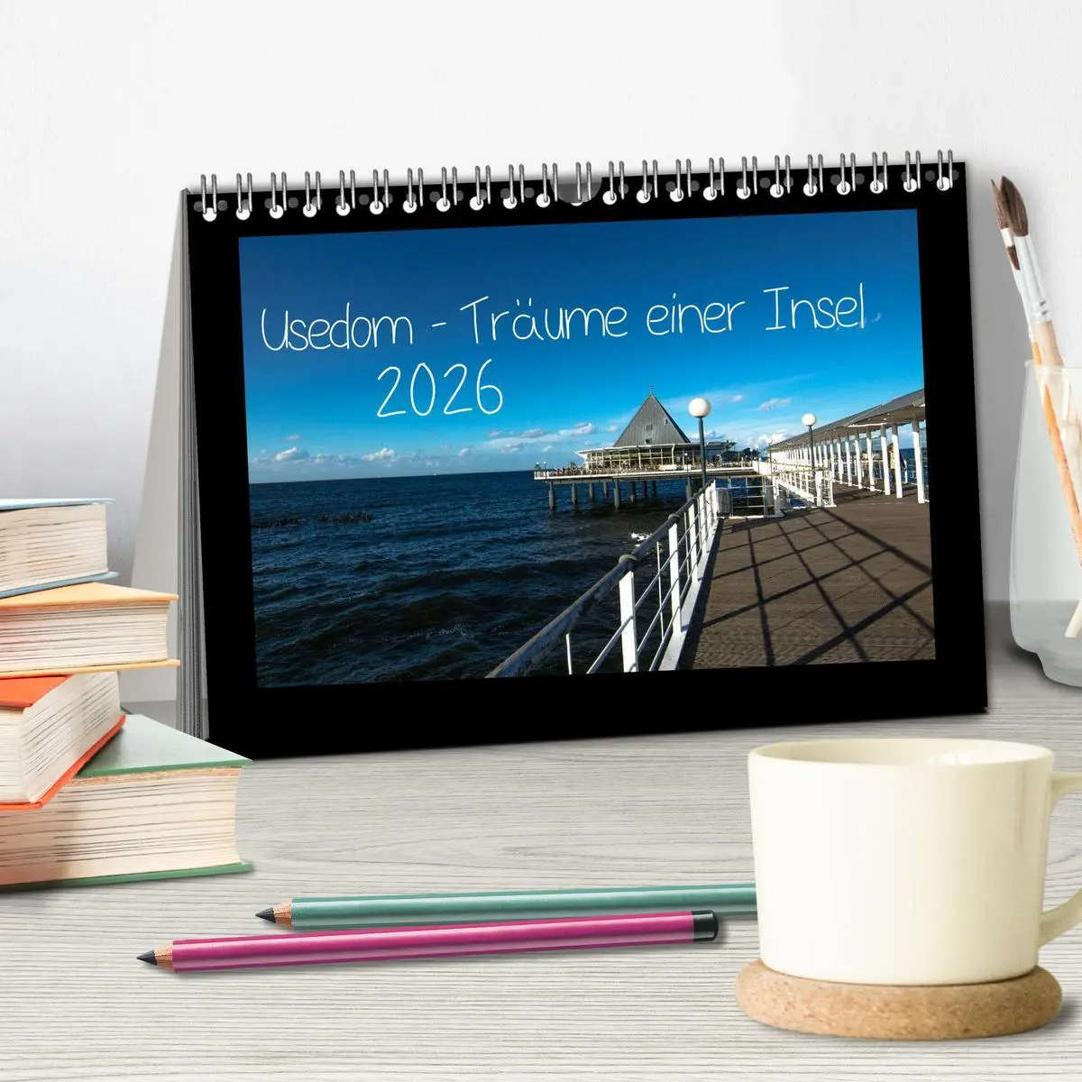 Bild: 9783516164886 | Usedom - Träume einer Insel (Tischkalender 2026 DIN A5 quer),...