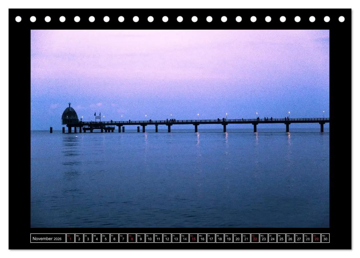 Bild: 9783516164886 | Usedom - Träume einer Insel (Tischkalender 2026 DIN A5 quer),...
