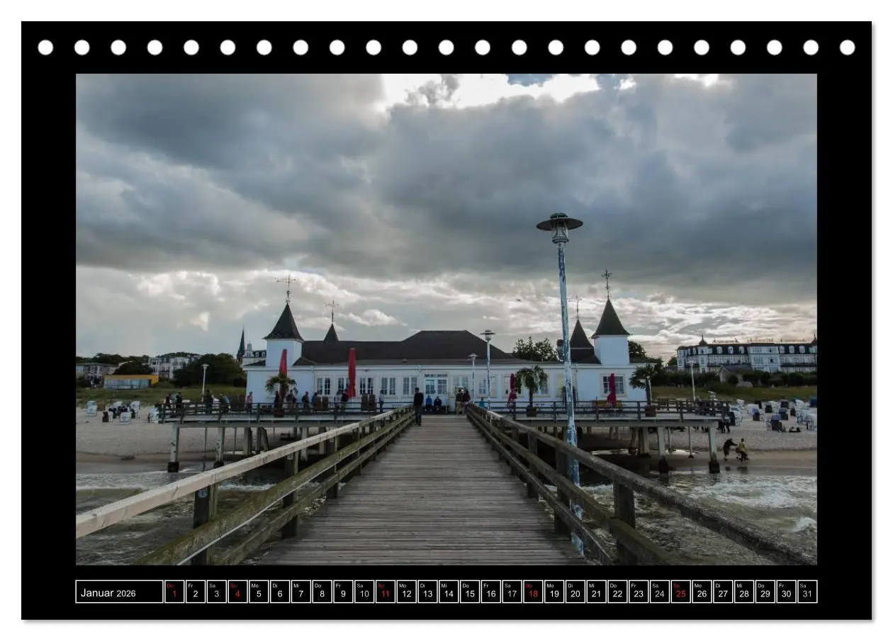 Bild: 9783516164886 | Usedom - Träume einer Insel (Tischkalender 2026 DIN A5 quer),...