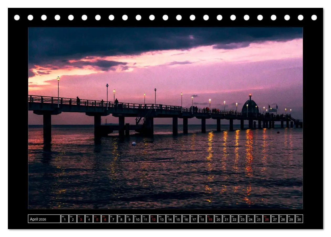 Bild: 9783516164886 | Usedom - Träume einer Insel (Tischkalender 2026 DIN A5 quer),...