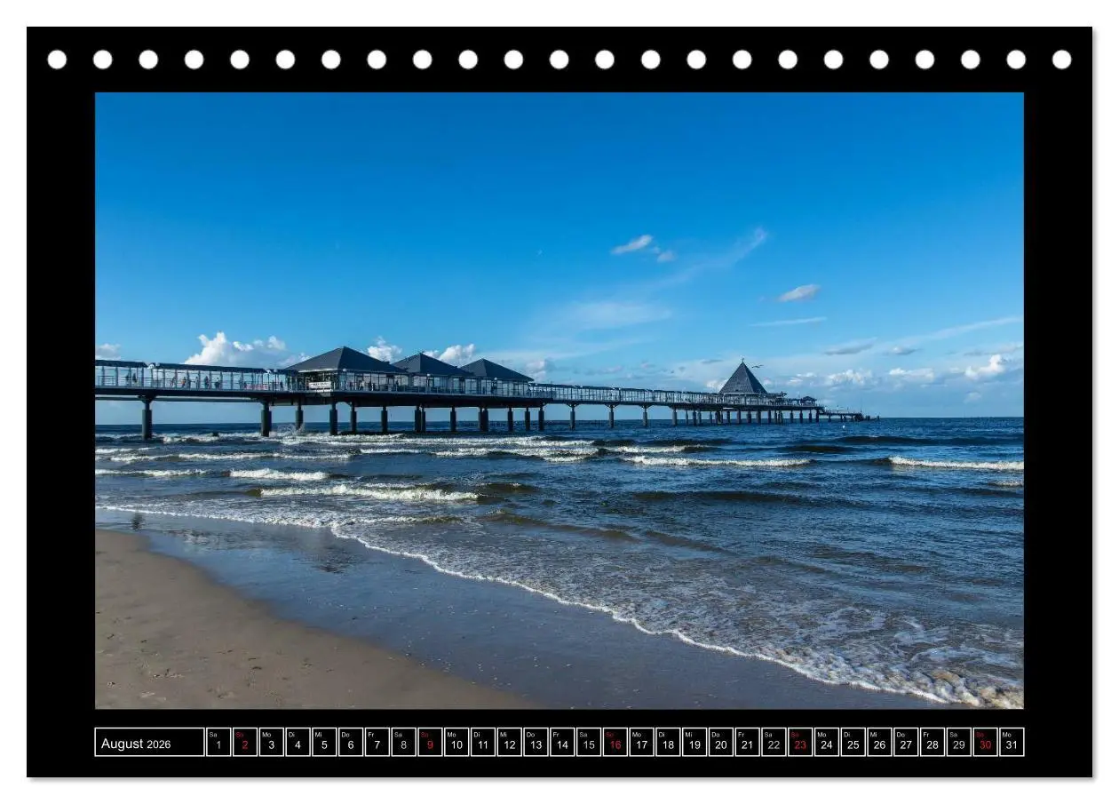 Bild: 9783516164886 | Usedom - Träume einer Insel (Tischkalender 2026 DIN A5 quer),...