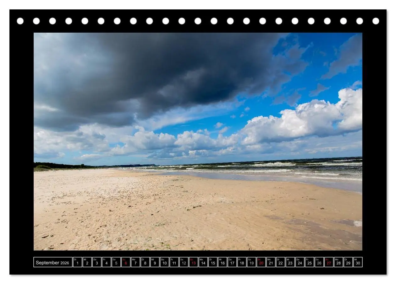 Bild: 9783516164886 | Usedom - Träume einer Insel (Tischkalender 2026 DIN A5 quer),...