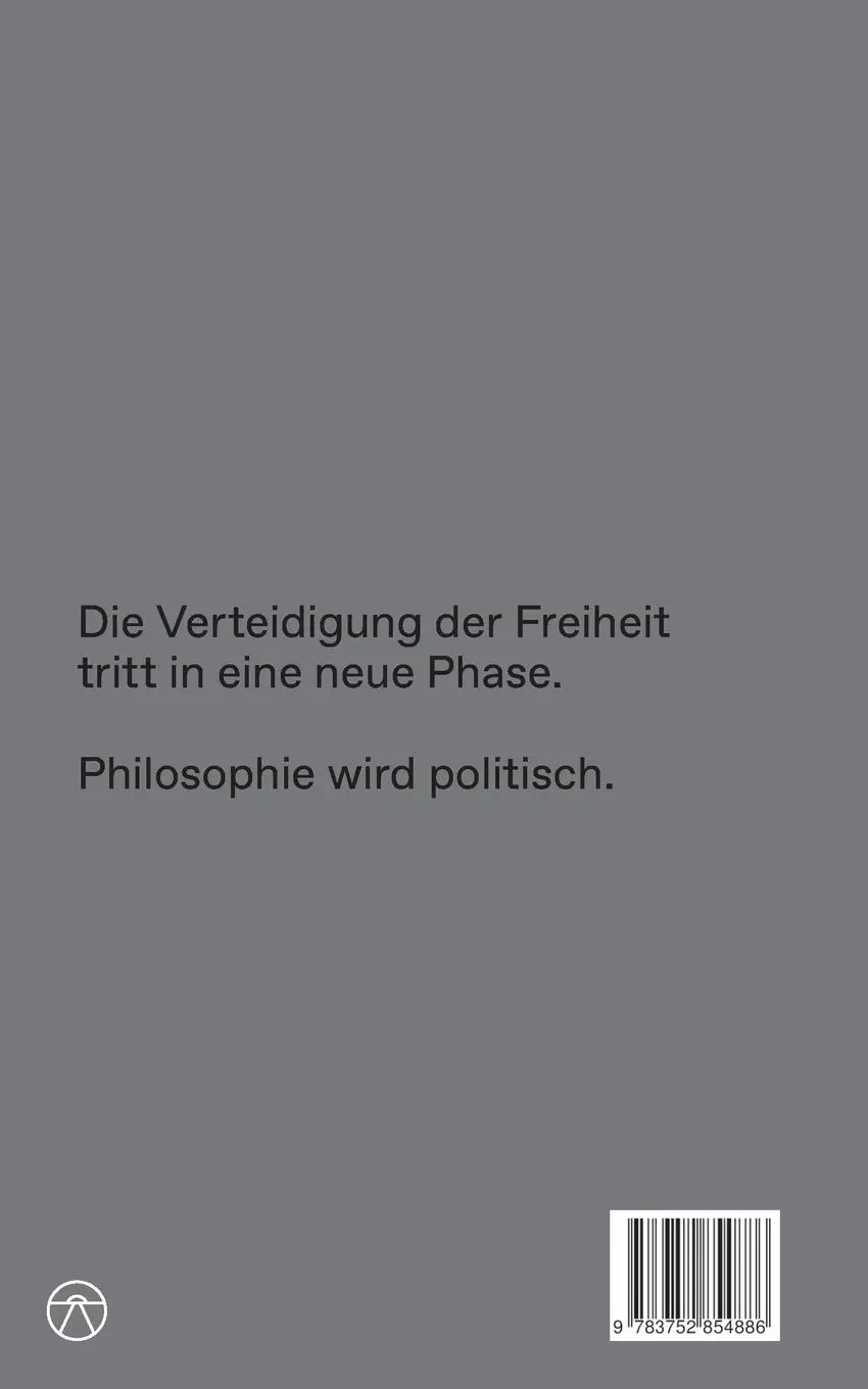 Rückseite: 9783752854886 | Vom freien Menschen | Fünf philosophische Reden | Wilhelm Reichart