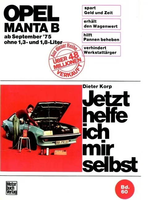 Cover: 9783879434886 | Opel Manta B | Dieter Korp | Buch | 236 S. | Deutsch | 1977