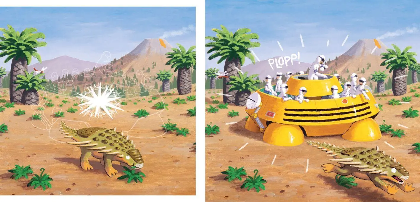 Bild: 9783895654886 | Auf zu den Dinosauriern! | John Hare | Buch | 48 S. | Deutsch | 2025