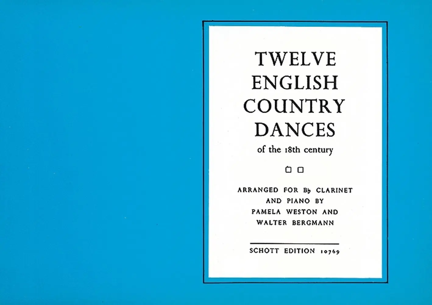 Cover: 9790220104886 | English Country Dances(12) | Buch | Schott Music London