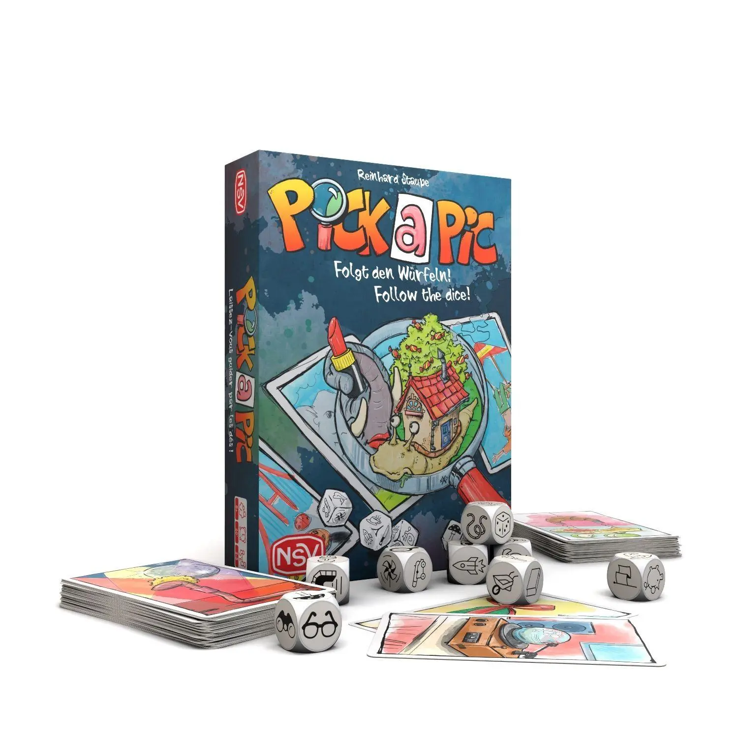 Bild: 4012426884986 | NSV Pick a Pic - Ratespiel, lustig, kommunikativ u. kooperativ | Spiel