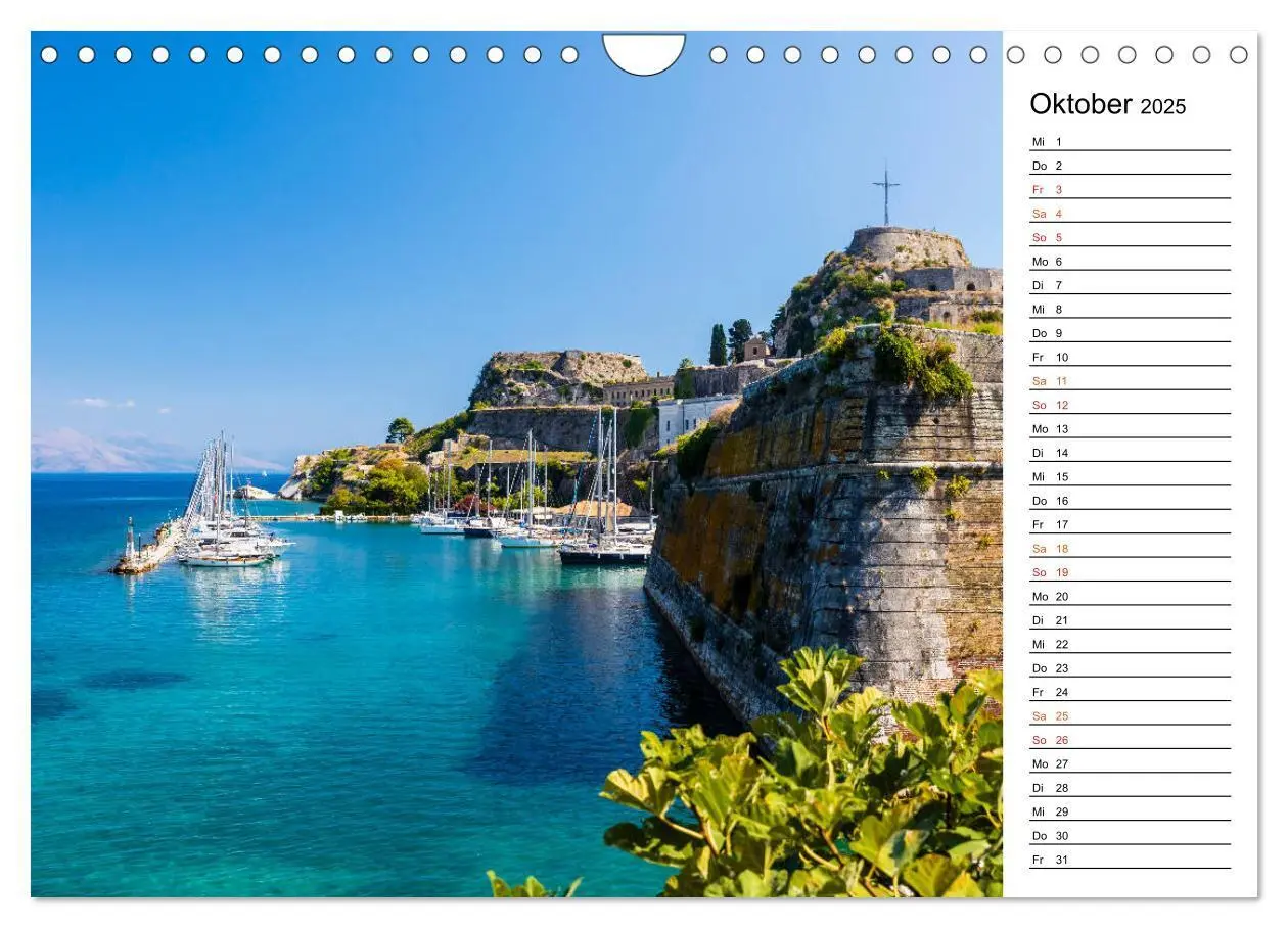 Bild: 9783435284986 | Griechische Inseln im Ionischen Meer (Wandkalender 2025 DIN A4...